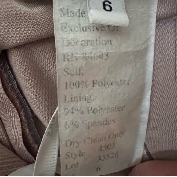 Watters & Watters Cameo (4503) Bridesmaid Dress in Mink Size 6 - Picture 5 of 15